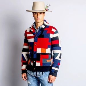 Bob Dylan Plymouth Shawl Sweater